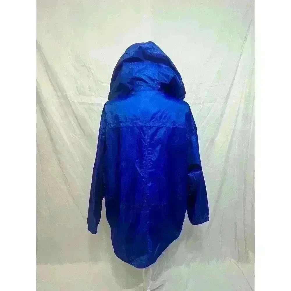 Vintage 90s Columbia Windbreaker Royal Blue - Picture 6 of 9